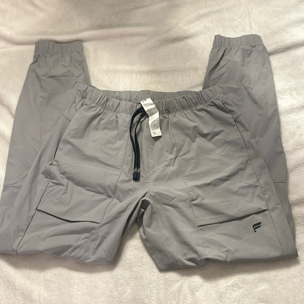Fabletics joggers light gray